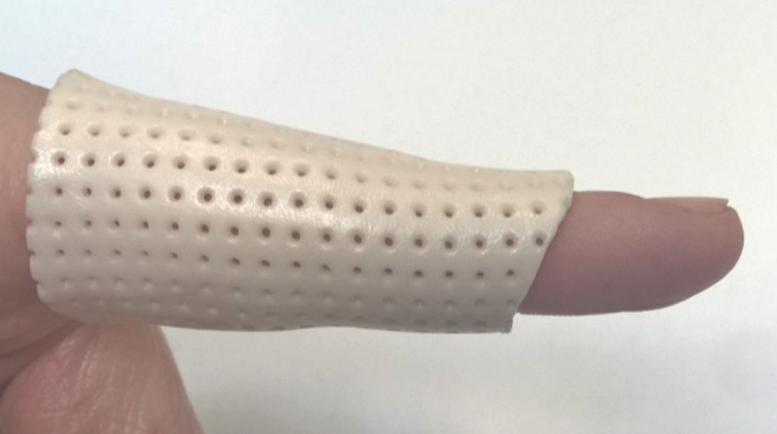 PIP-leddsortose i strak stilling